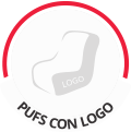 Pufs con logo